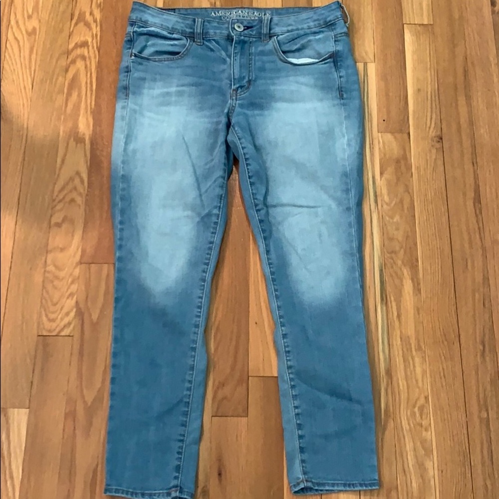 Light blue jeans